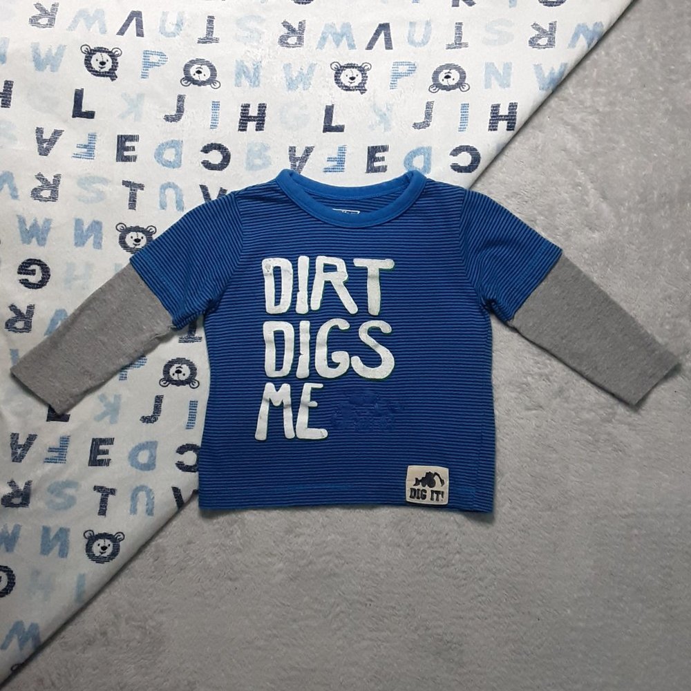 $1 | 12m | OshKosh B'gosh |  Long Sleeved T-Shirt